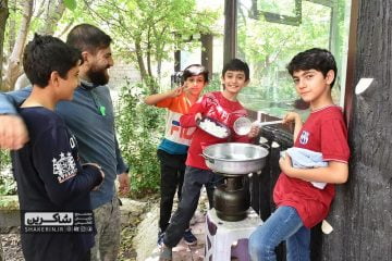 اردوی دو روزه آماده کردن غذا 5 کلم پلو شیرازی