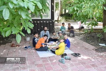 اردوی دو روزه آماده کردن غذا 8 همکلاسی