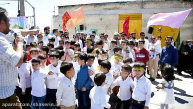 موکب شهدای دانش‌آموز در نیمه شعبان